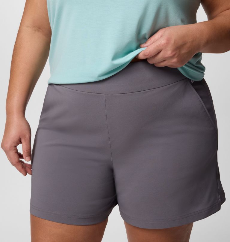 Women's All Seasons Shorts - Plus Size, Color: City Grey, image 4