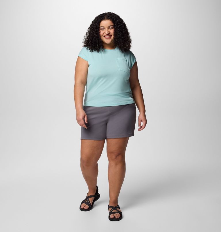Women's All Seasons Shorts - Plus Size, Color: City Grey, image 6