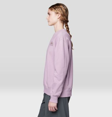 Women's Seek Floral Pullover Crew, Color: Daze, image 3