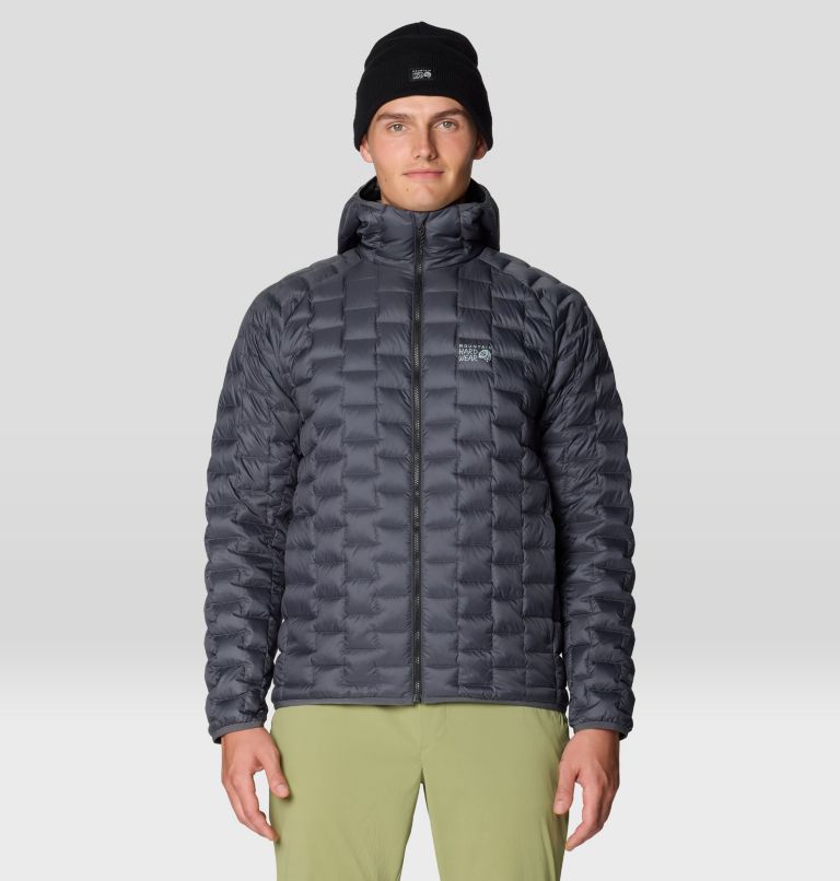Men's Temescalborz Down Hoody, Color: Volcanic, image 1