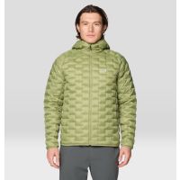 Mountain Hardwear Men's Temescalborz Down Hoodie (Light Cactus)