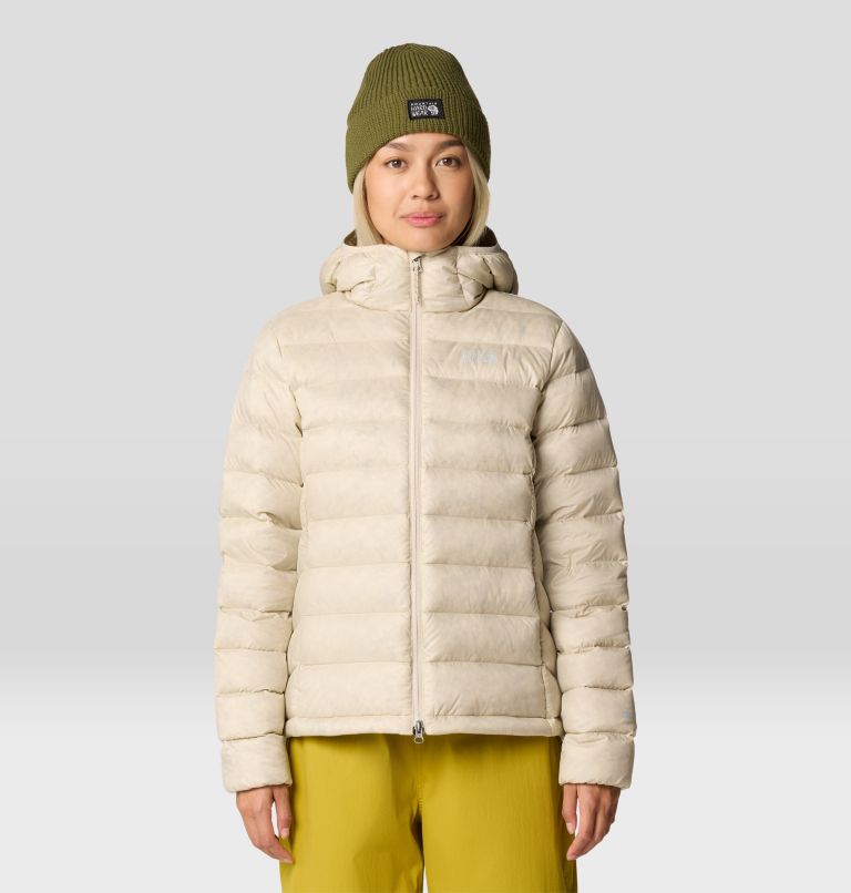 Women's Tiberondack Down Hoody, Color: Wild Oyster, image 1