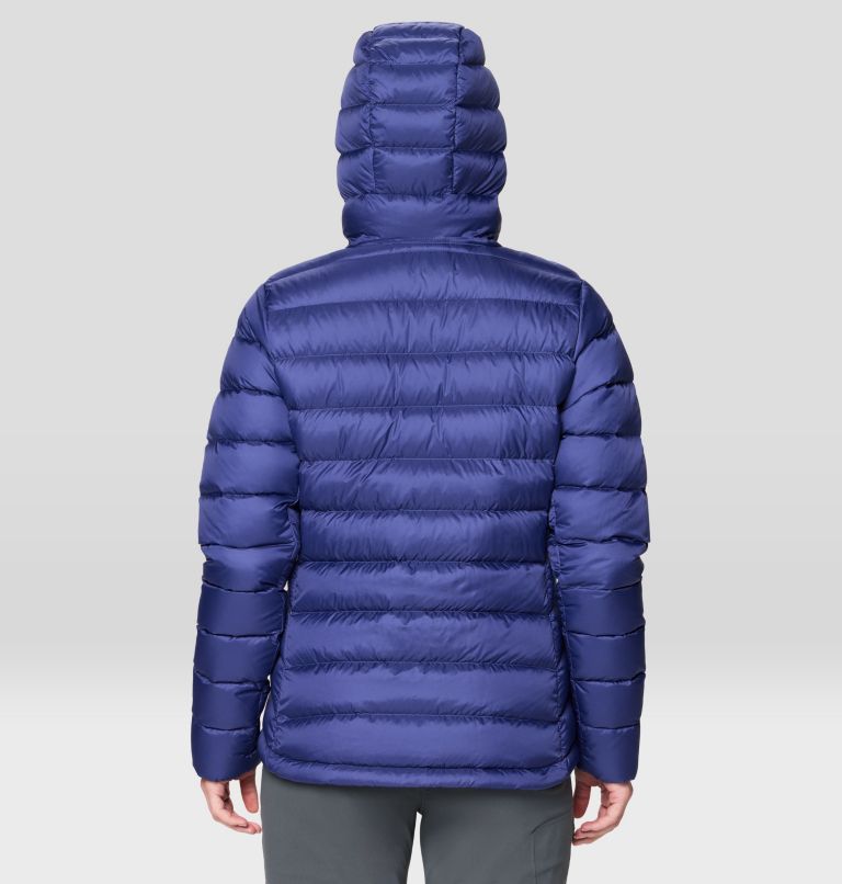 Women's Tiberondack Down Hoody, Color: Lapis Dusk, image 2