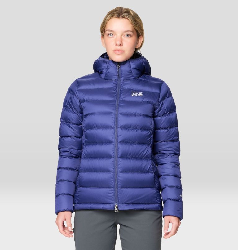 Women's Tiberondack Down Hoody, Color: Lapis Dusk, image 1