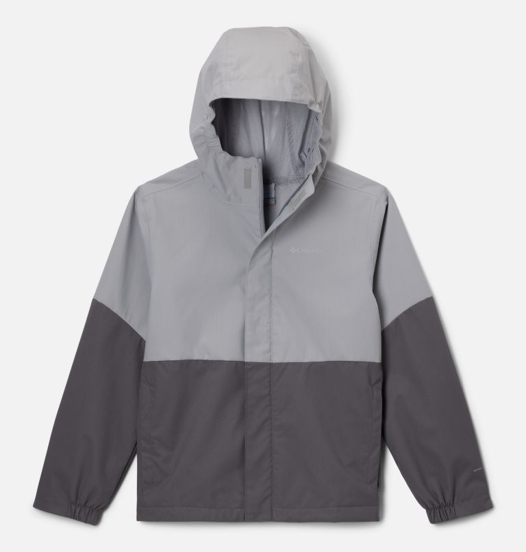 Boys' Hikebound II Jacket, Color: Columbia Grey, City Grey, image 1