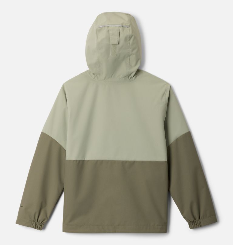 Boys' Hikebound II Jacket, Color: Safari, Stone Green, image 2