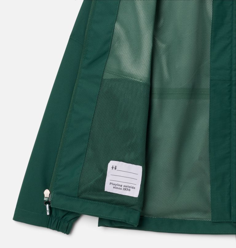 Boys' Hikebound II Jacket, Color: Rain Forest, image 3
