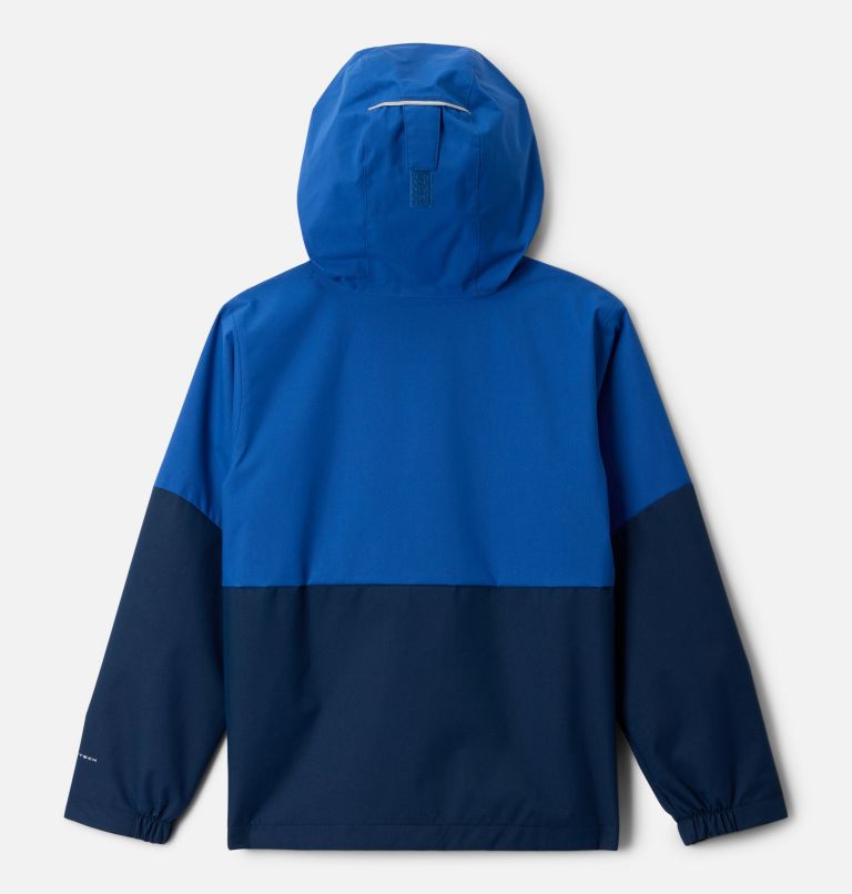 Boys' Hikebound II Jacket, Color: Mountain Blue, Collegiate Navy, image 9