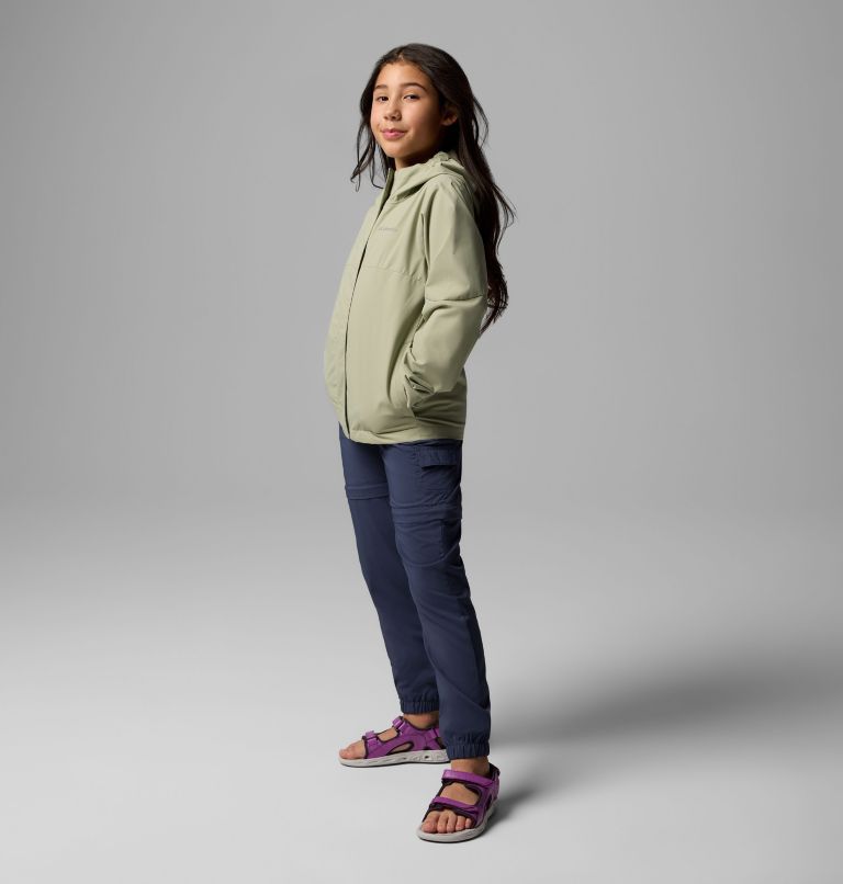 Girls' Hikebound II Jacket, Color: Safari, image 4