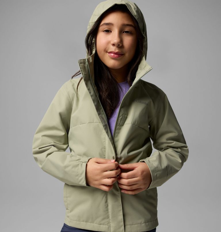 Girls' Hikebound II Jacket, Color: Safari, image 5