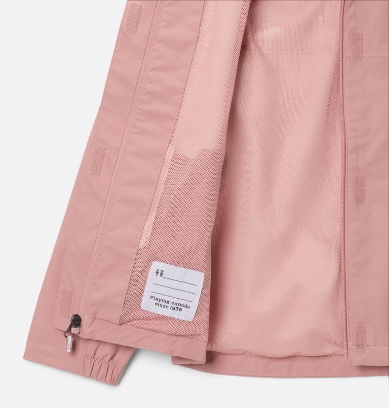 Girls' Hikebound II Jacket, Color: Eraser Pink, image 3