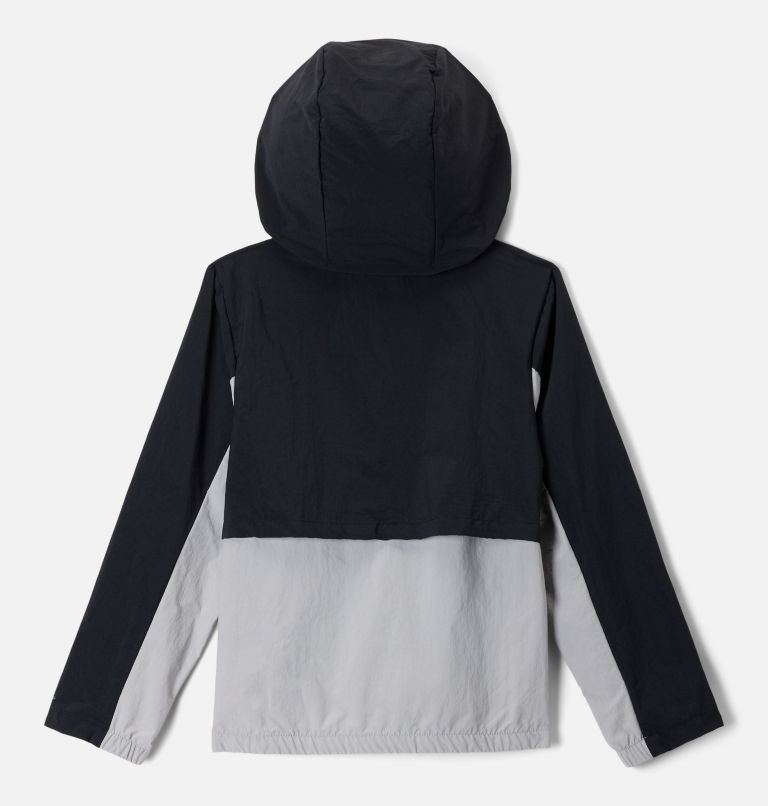 Boys' Tabor Trail Hooded Windbreaker, Color: Black, Columbia Grey, City Grey, image 2