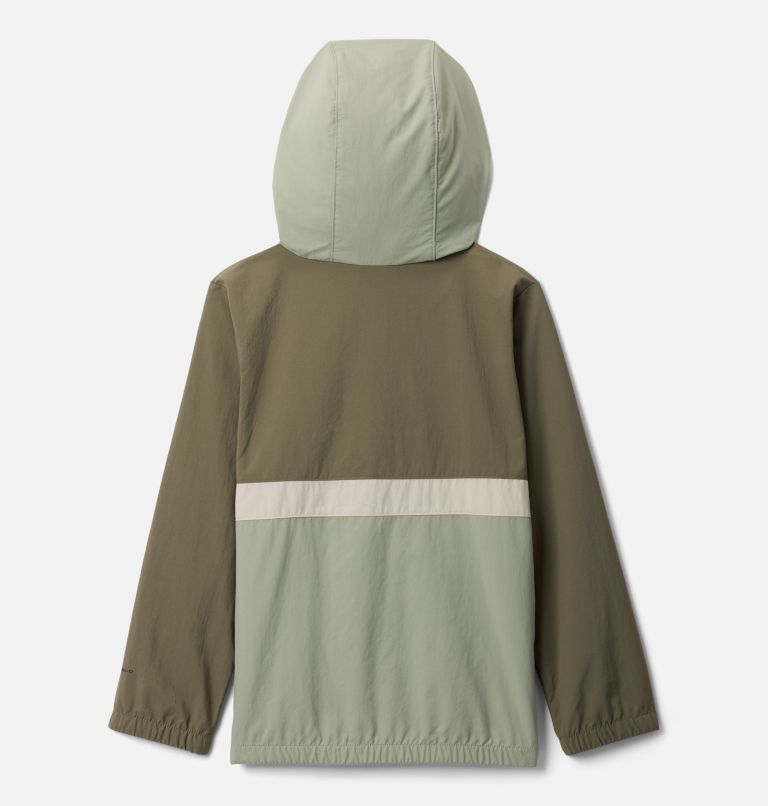 Spire Valley Windbreaker mit Kapuze für Jungen, Color: Stone Green, Safari, Dark Stone, image 2