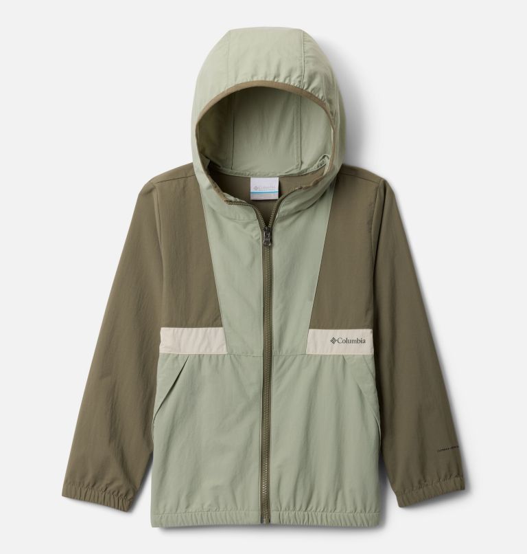 Spire Valley Windbreaker mit Kapuze für Jungen, Color: Stone Green, Safari, Dark Stone, image 1
