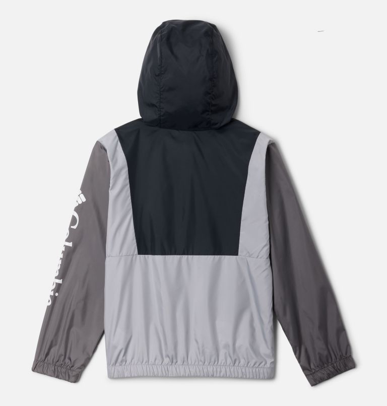 Lily Basin II Windbreaker mit Kapuze für Mädchen, Color: Black, City Grey, Columbia Grey, image 2
