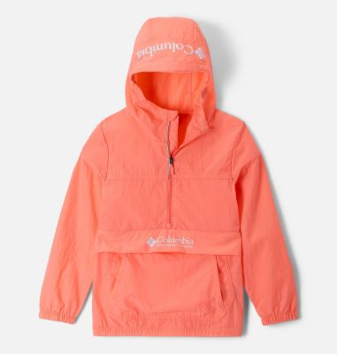 Youth Challenger II Windbreaker, Color: Hot Coral, image 1