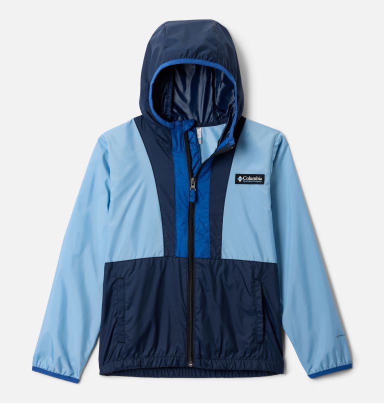 Back Bowl II Windbreaker mit Kapuze für Jugendliche, Color: Ripple Blue, Coll Navy, Mountain Blue, image 1