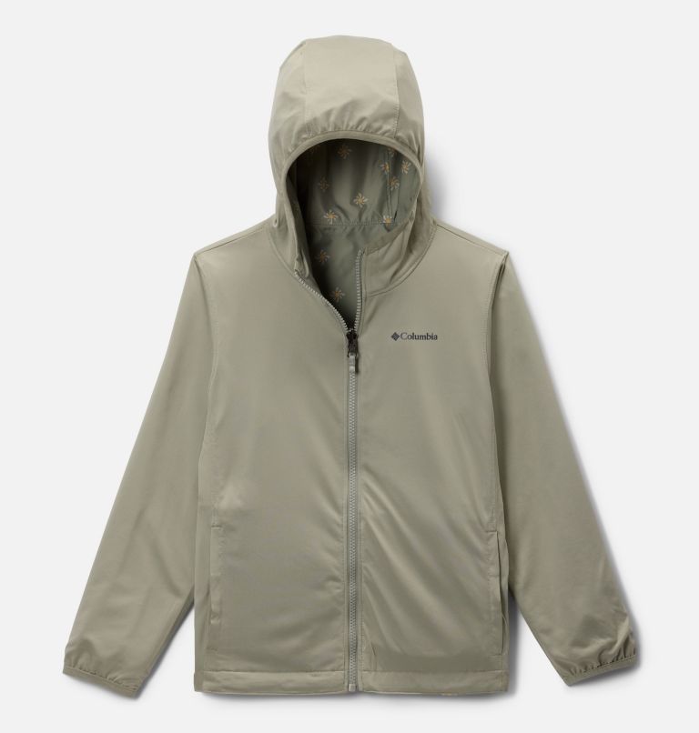 Kids' Pixel Grabber II Reversible Jacket, Color: Safari Sundot, image 3