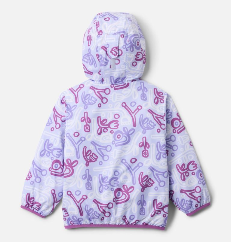 Toddler Mini Pixel Grabber III Wind Jacket, Color: Snowdrift Marker Made, image 2