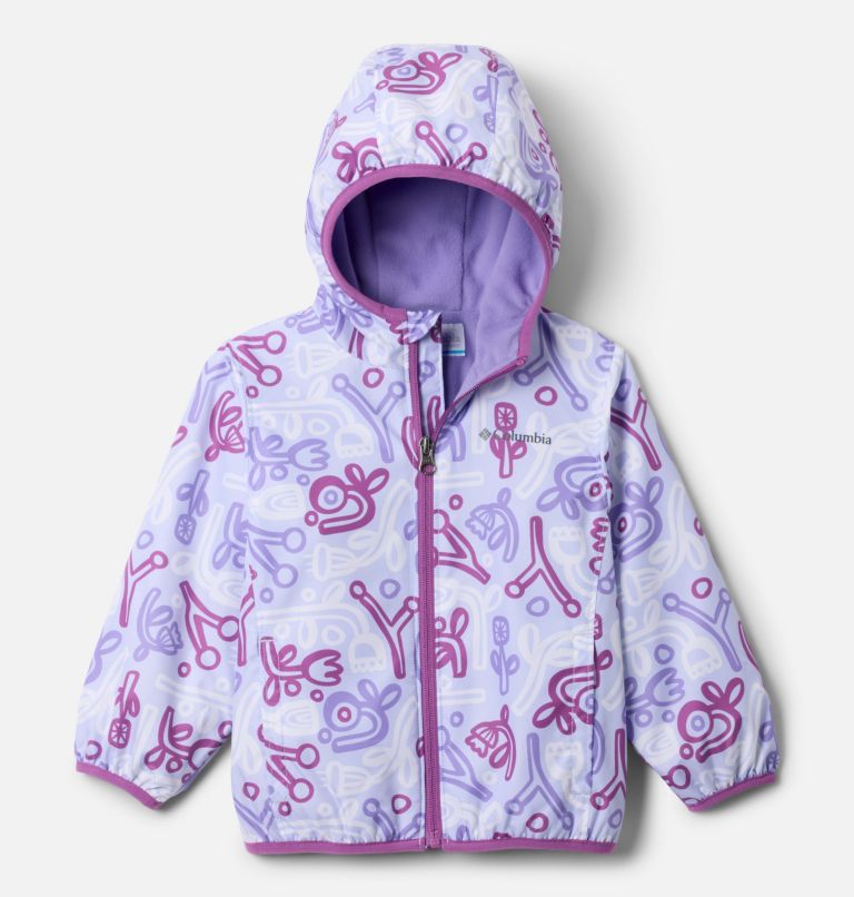 Toddler Mini Pixel Grabber III Wind Jacket, Color: Snowdrift Marker Made, image 1