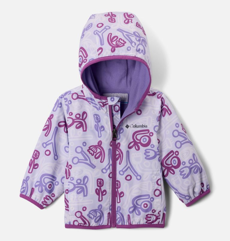 Bébé Manteau coupe-vent Mini Pixel Grabber III, Color: Snowdrift Marker Made, image 1