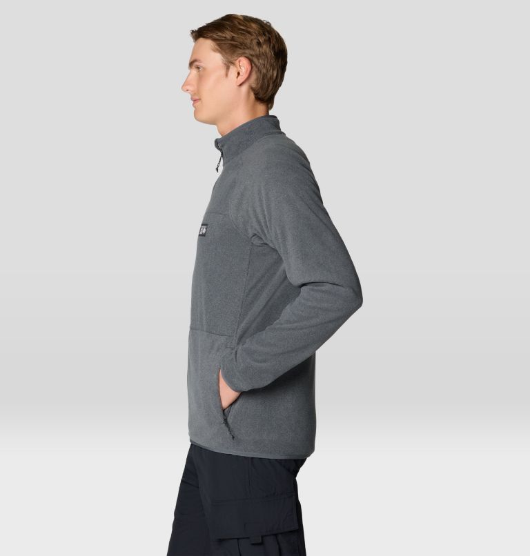 Men's Oakoram Fleece Full Zip, Color: Volcanic Heather, image 3