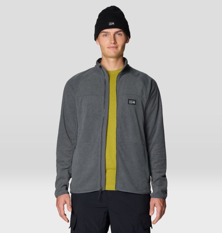 Men's Oakoram Fleece Full Zip, Color: Volcanic Heather, image 4
