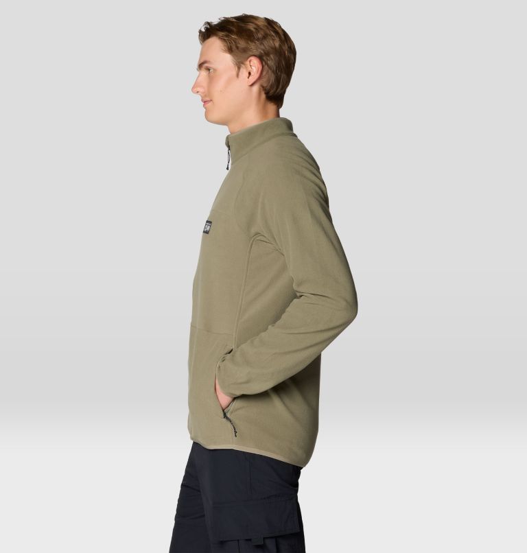 Men's Oakoram Fleece Full Zip, Color: Stone Green, image 3