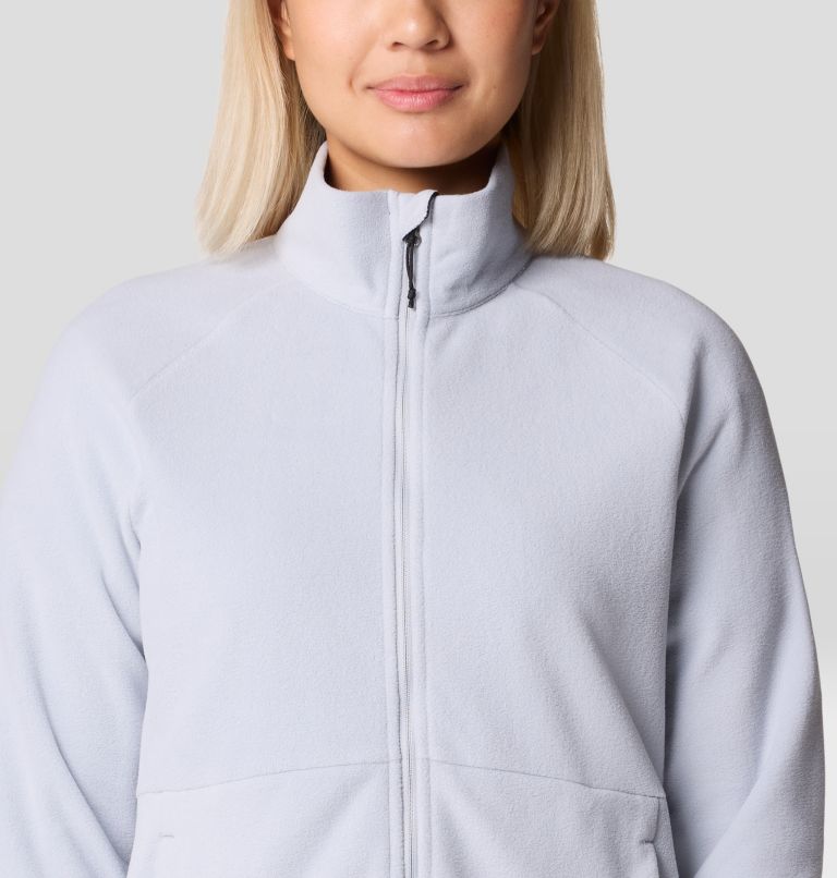 Women's Oakoram Fleece Full Zip, Color: Glacial, image 4
