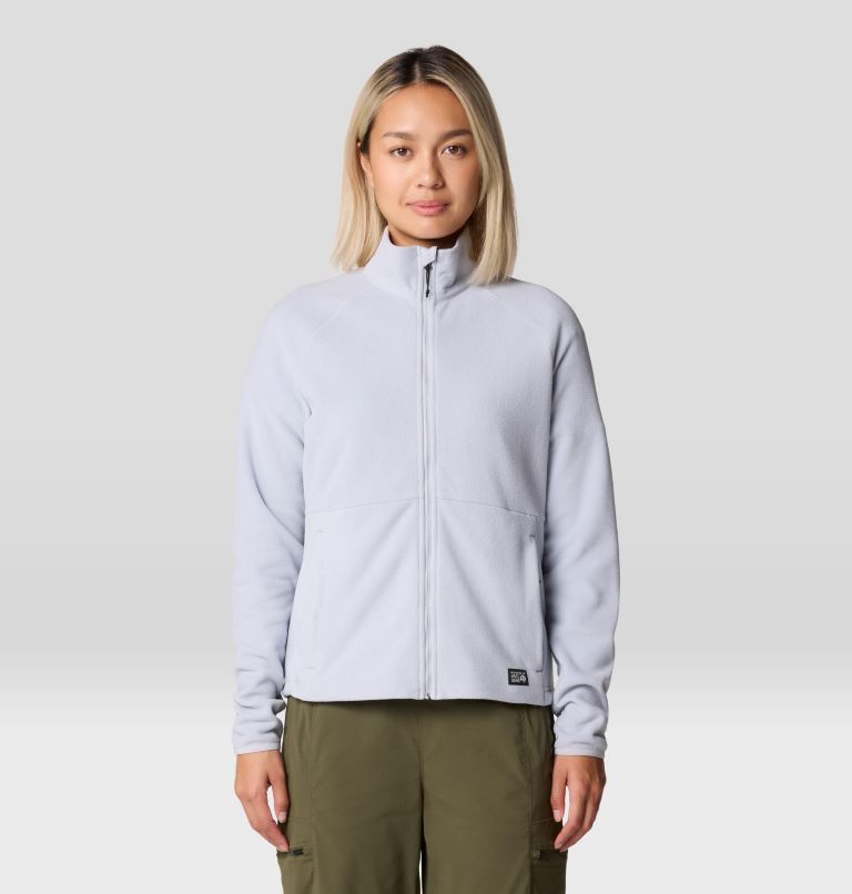 Women's Oakoram Fleece Full Zip, Color: Glacial, image 1