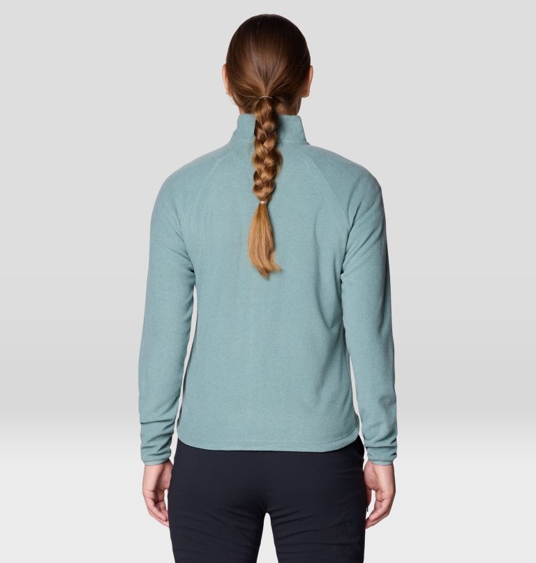 Women's Oakoram Fleece Full Zip, Color: Blue Sage Heather, image 2