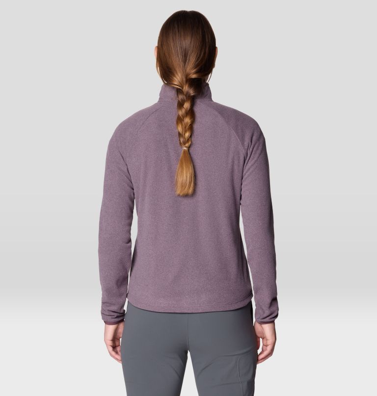Women's Oakoram Fleece Full Zip, Color: Blackberry Heather, image 2