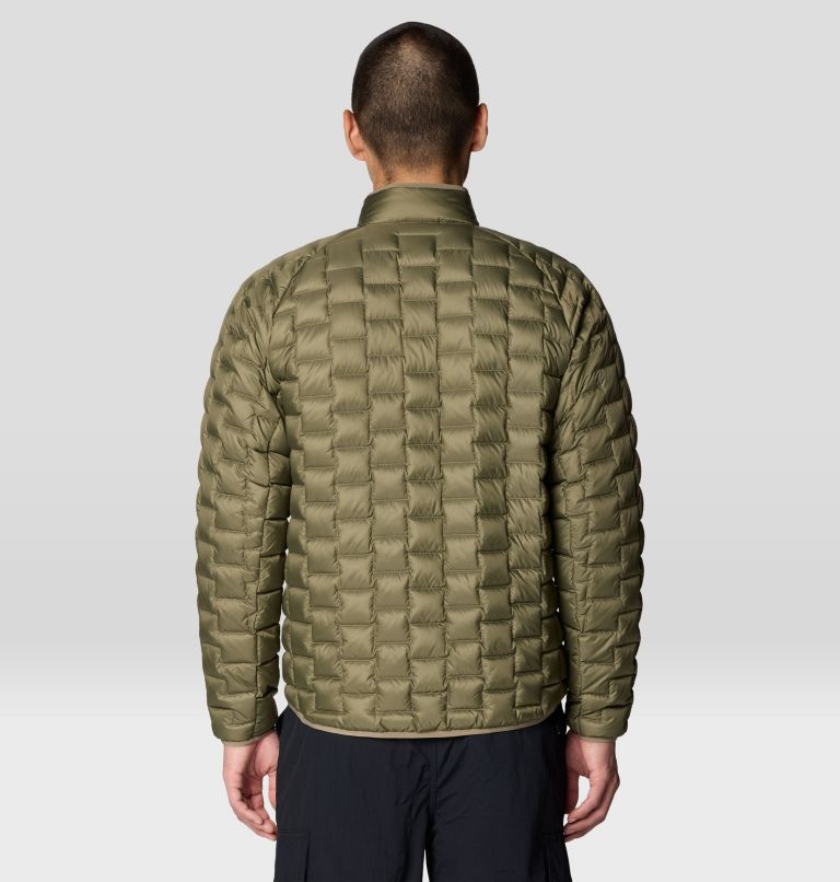 Men's Temescalborz Down Jacket, Color: Stone Green, image 2
