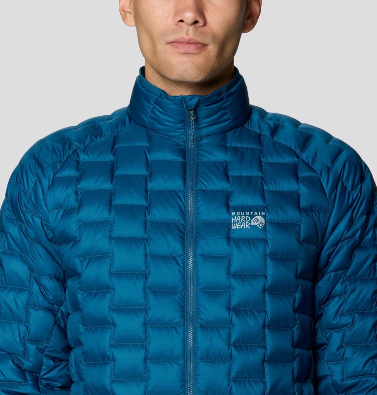 Men's Temescalborz Down Jacket, Color: Dark Caspian, image 4