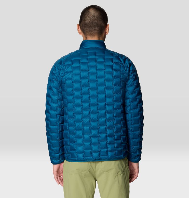 Men's Temescalborz Down Jacket, Color: Dark Caspian, image 2