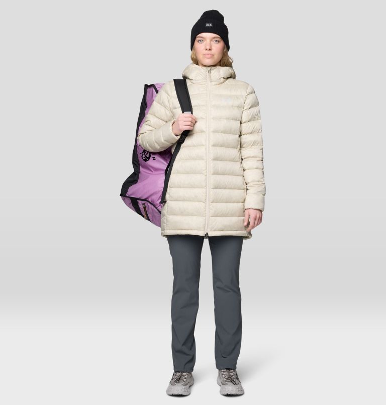 Women's Tiberondack Down Parka, Color: Wild Oyster, image 2
