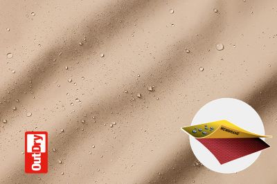 A graphic in the corner showing OutDry Extreme in action