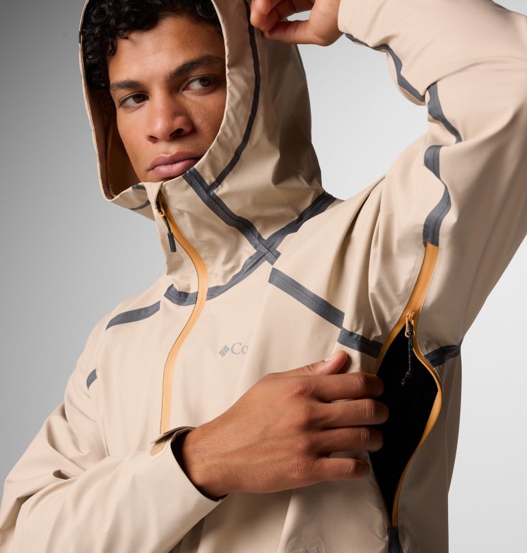 Chaqueta impermeable Reign No Shine para hombre, Color: Canoe, image 7