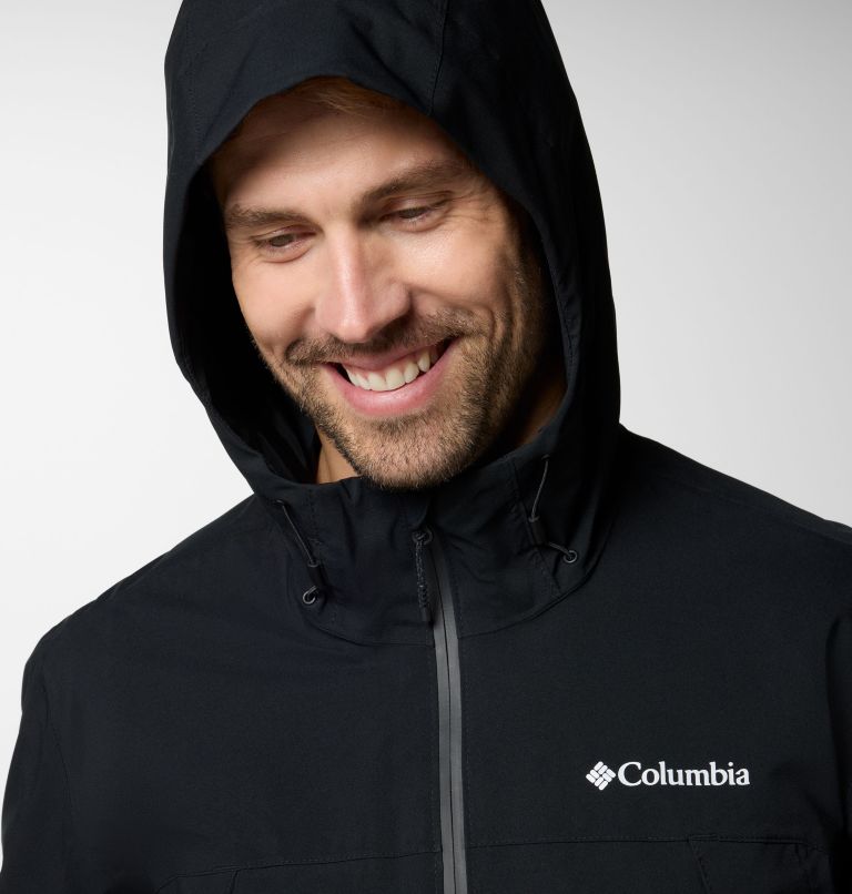 Men's Boulder Falls Jacket, Color: Black, image 5