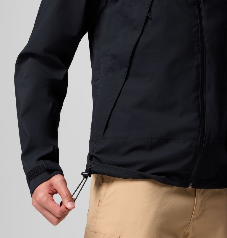Men's Boulder Falls Waterproof Jacket, Color: Black, image 8