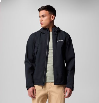 Men's Boulder Falls Waterproof Jacket, Color: Black, image 1