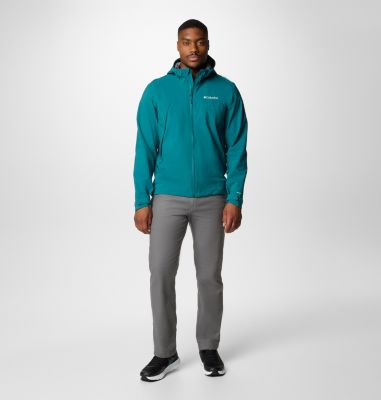 Men's Boulder Falls Waterproof Jacket, Color: River Blue, image 2
