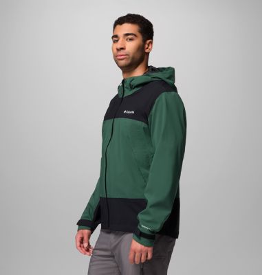 Boulder Falls wasserdichte Jacke für Männer, Color: Rain Forest, Black, image 8
