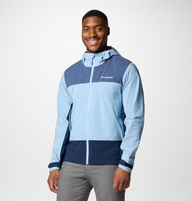Boulder Falls wasserdichte Jacke für Männer, Color: Ripple Blue, Dark Mtn, Collegiate Navy, image 4
