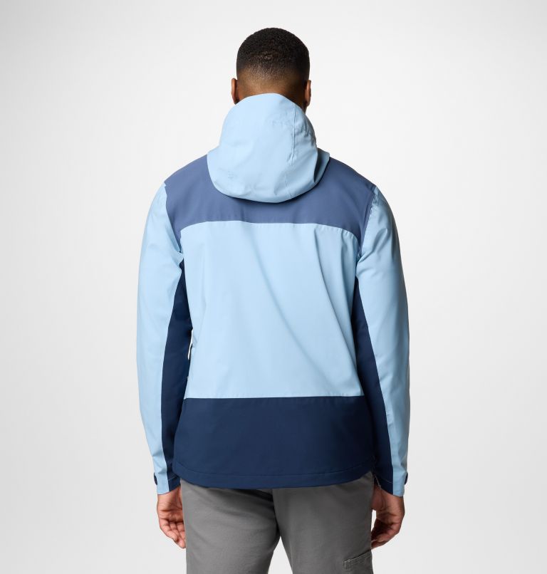 Boulder Falls wasserdichte Jacke für Männer, Color: Ripple Blue, Dark Mtn, Collegiate Navy, image 3
