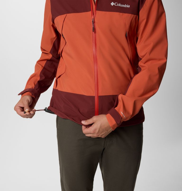 Men's Boulder Falls Waterproof Jacket, Color: Tuscan, Spice, image 6