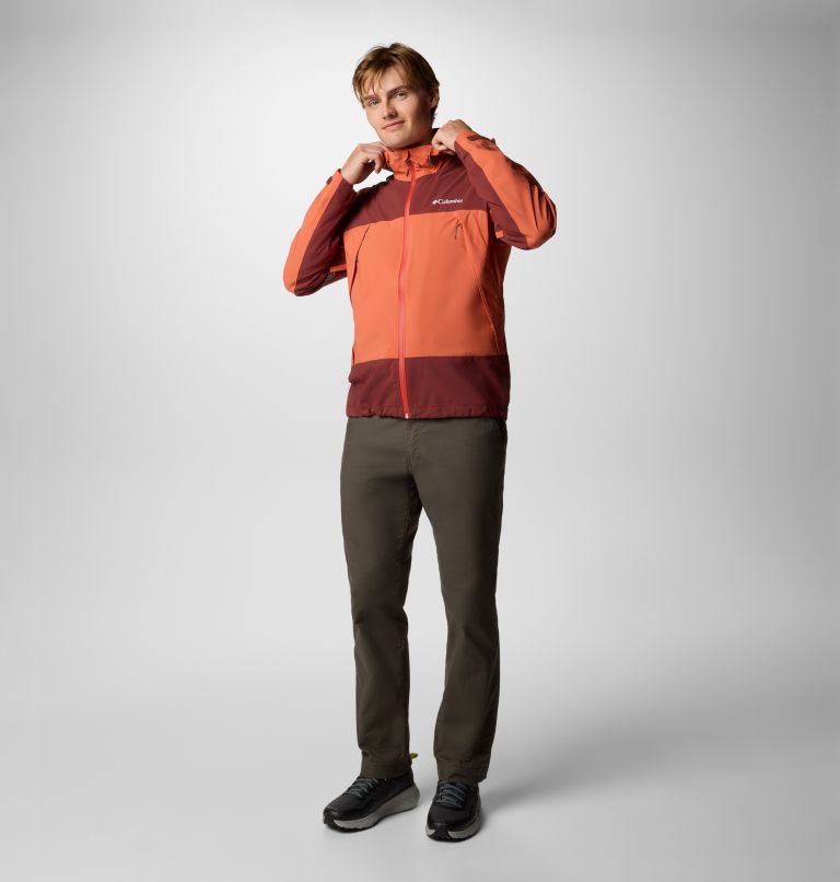 Men's Boulder Falls Waterproof Jacket, Color: Tuscan, Spice, image 2