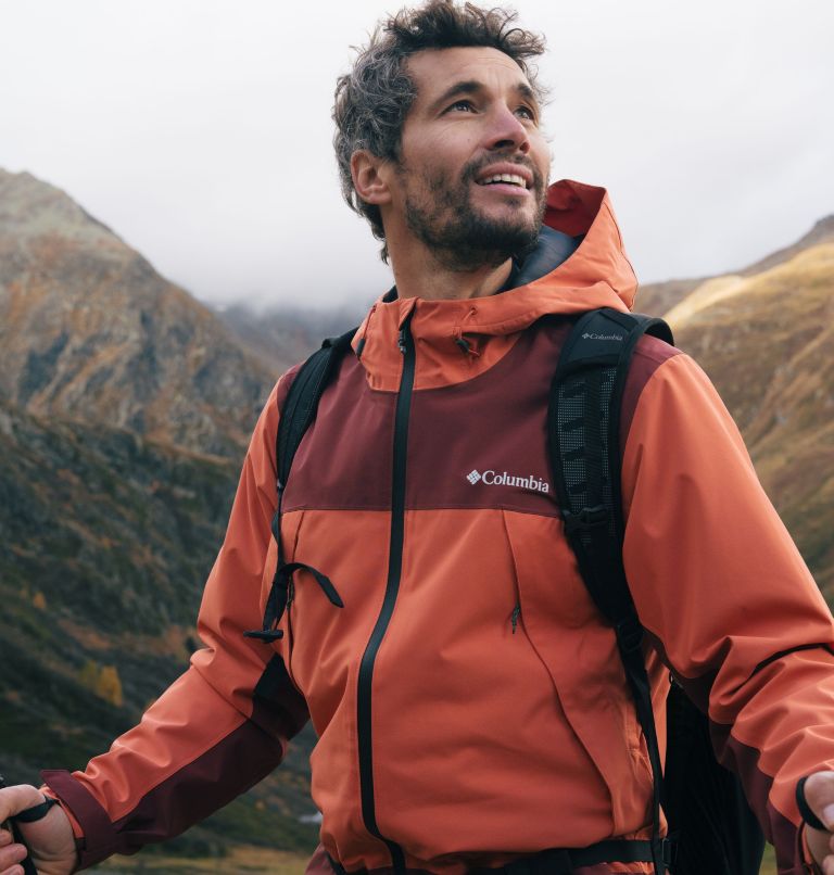 Men's Boulder Falls Waterproof Jacket, Color: Tuscan, Spice, image 10