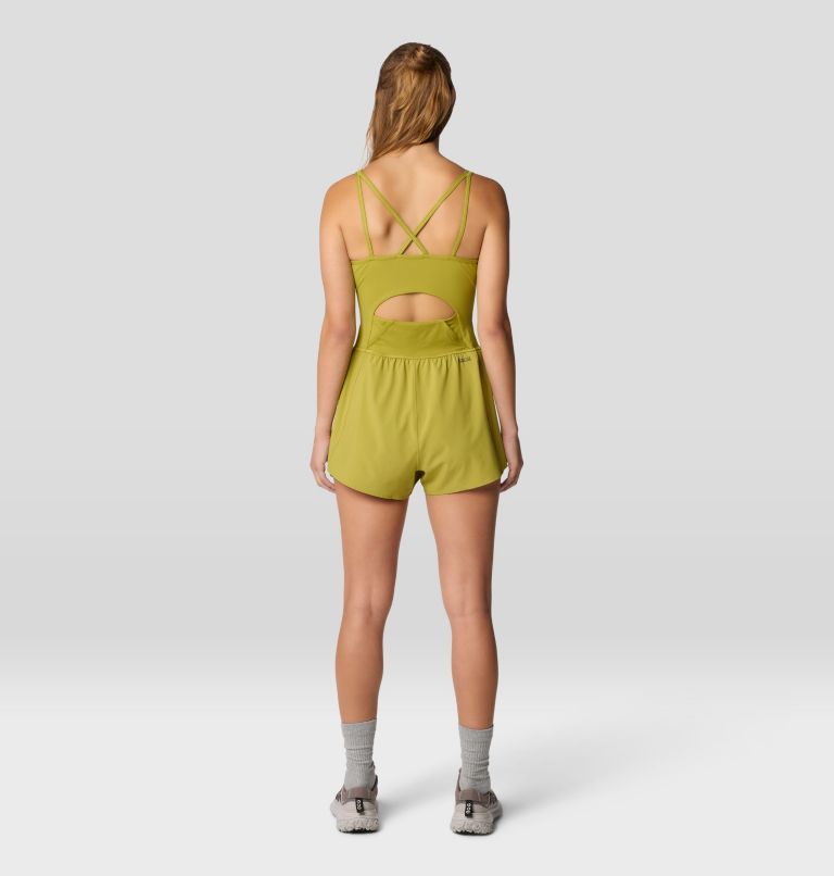 Women's Yuba Trail One-Piece, Color: Moon Moss, image 4