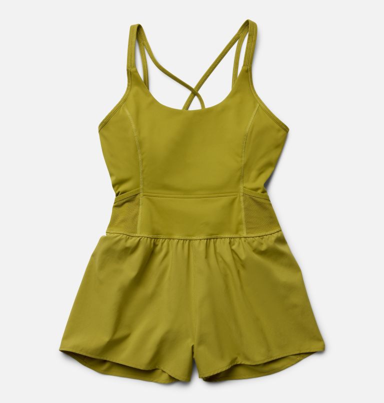 Women's Yuba Trail One-Piece, Color: Moon Moss, image 3